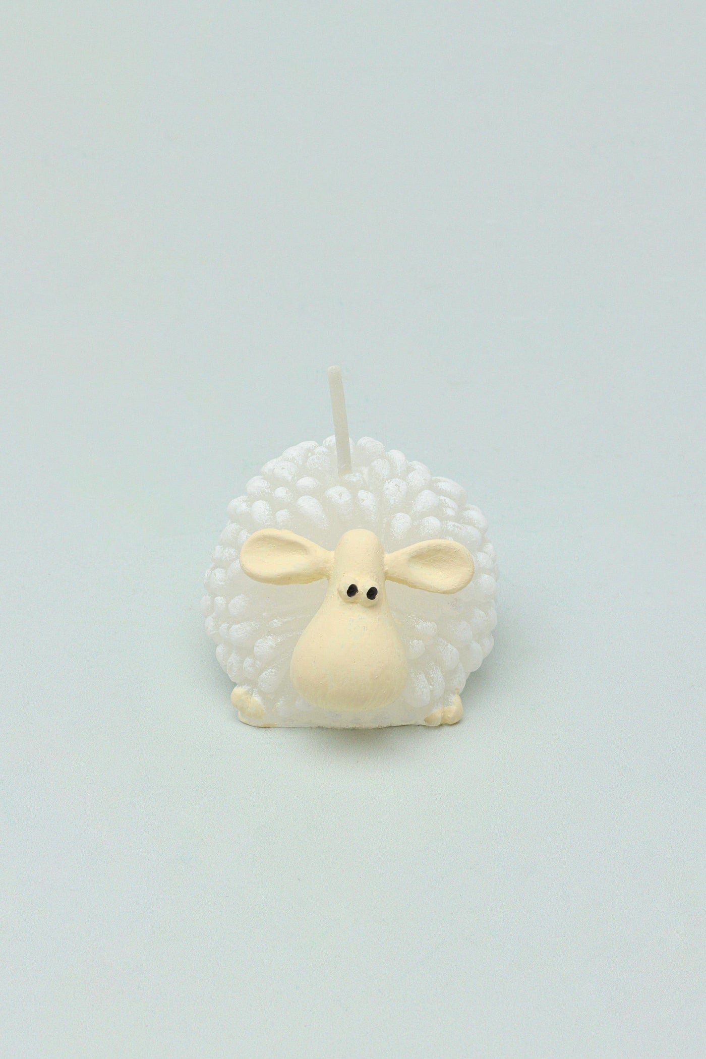 Gdecorstore Candles & Candle Holders White Set of 3 Freddie Cute White Sheep 3D Candle
