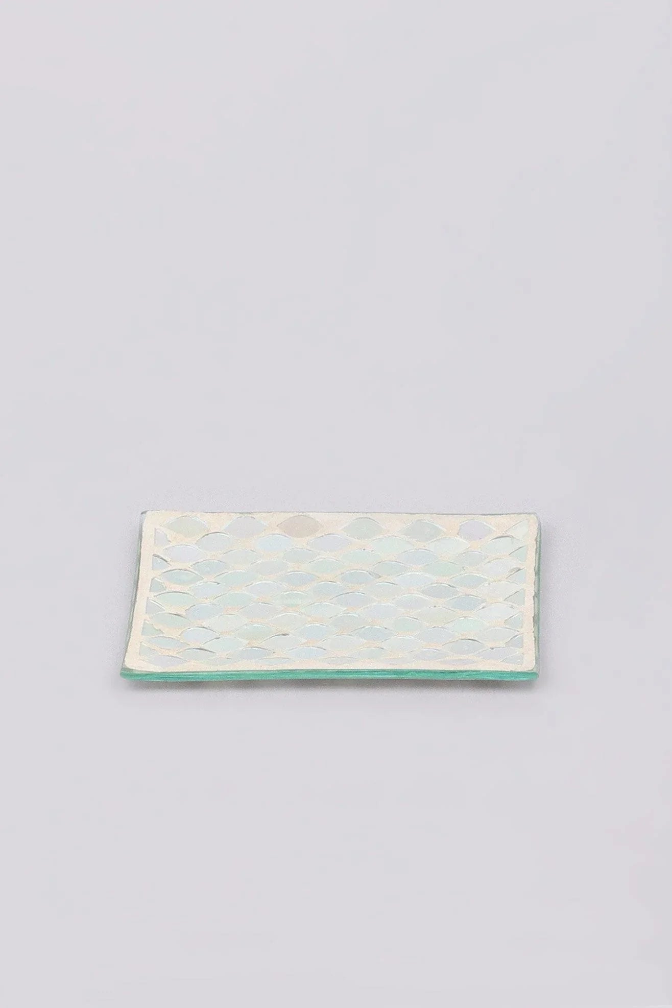 Verona Three-Piece Mermaid Glass Mosaic Bathroom Set — view 5, G Decor