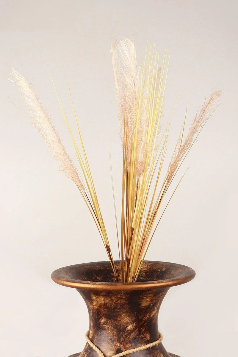 Set of 3 Extra Large Artificial Wild Grass Reed Stems