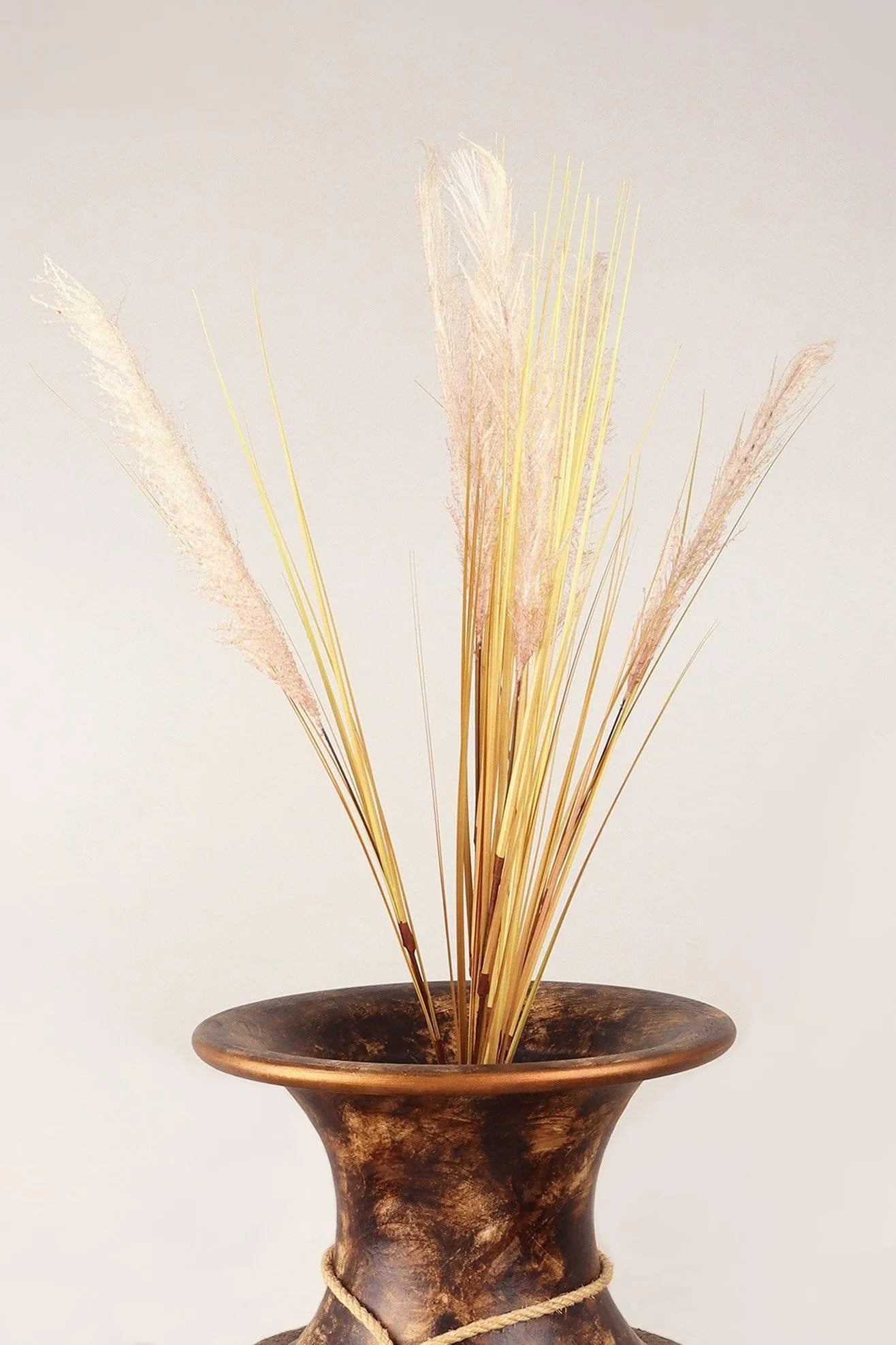 Set of 3 Extra Large Artificial Wild Grass Reed Stems