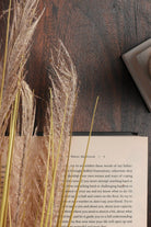 Set of 3 Extra Large Wild Grass Reed Stems — alternate view, G Decor