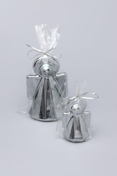 Gdecorstore Candles & Candle Holders Silver Angel Candles