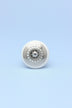 Silver Applique I Ceramic Cabinet Knob — alternate view, G Decor