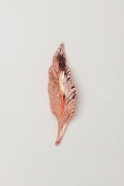 Small Rose Gold Leaves Cupboard Pull Draw Handle - G Decor