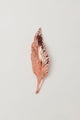 Small Rose Gold Leaves Cupboard Pull Draw Handle - G Decor