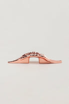 Small Rose Gold Leaves Cupboard Pull Draw Handle - G Decor