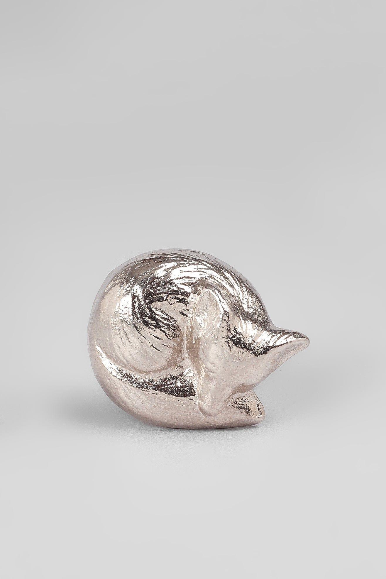Snuggly Sleeping Fox Brass Jewellery Knob - G Decor
