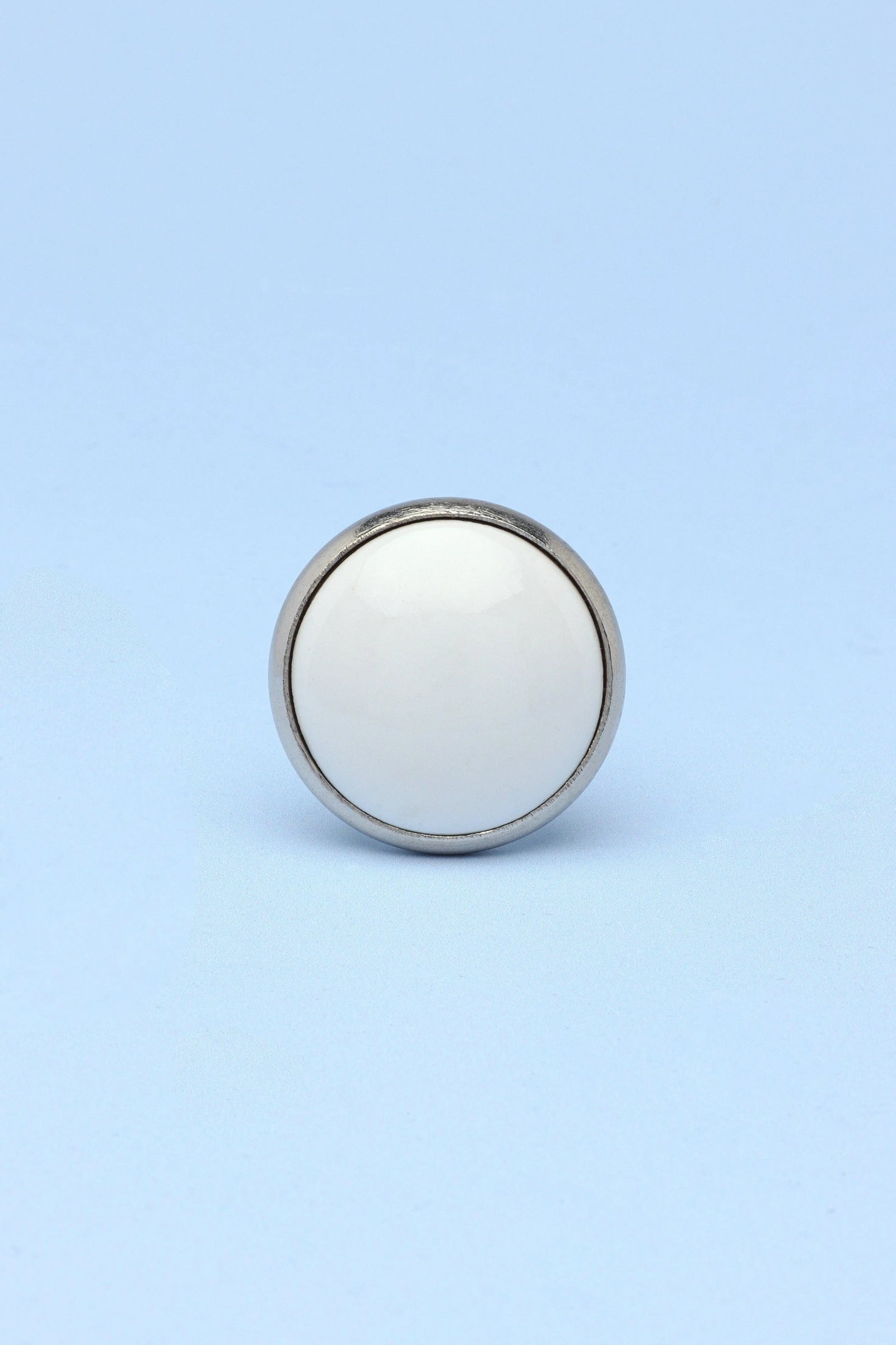 Stylish Ceramic and Metal Cabinet Knob — lifestyle view, G Decor