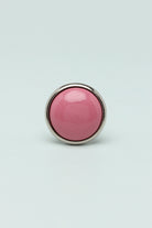 Stylish Ceramic and Metal Cabinet Knob in Colour — close-up view, G Decor