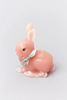 Sugar Pastel Bunny Scented Candle with Ribbon Bow