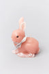 Sugar Pastel Bunny Scented Candle with Ribbon Bow — lifestyle view, G Decor