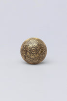 Windsor Bloom Brass Cabinet Knob — close-up view, G Decor