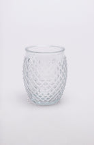 Three Piece Florence Diamond Clear Glass Bathroom Set - G Decor