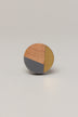 Three-Tone Wood Resin and Brass Cabinet Knob — alternate view, G Decor