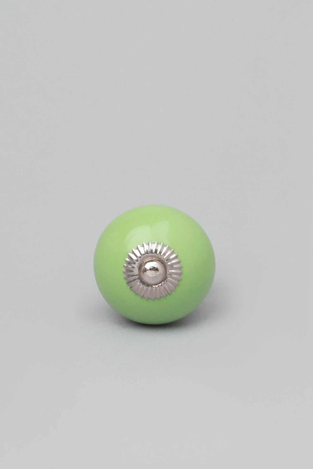Timeless Ceramic Cabinet Knob in Bright Colours — close-up view, G Decor