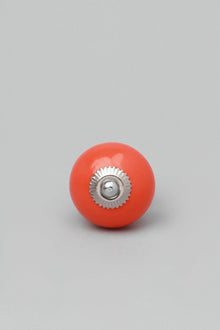 Bouton de meuble en céramique peint à la main, intemporel et coloré