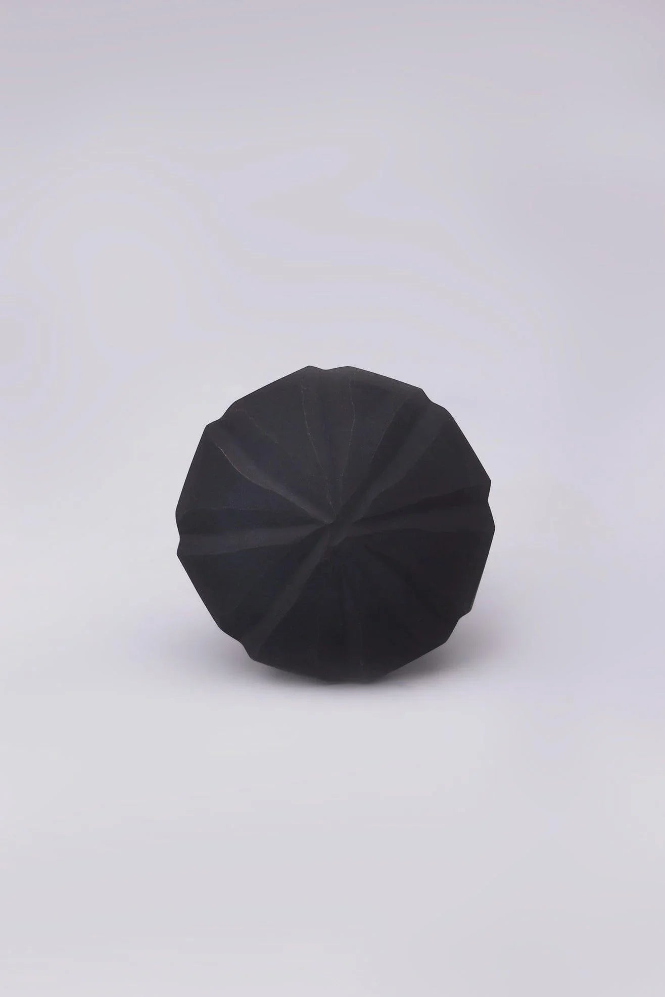 Tuscany Umbrella Matte Glass Cabinet Knob, Shadows — close-up view, G Decor