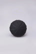 Tuscany Umbrella Matte Glass Cabinet Knob, Shadows — close-up view, G Decor