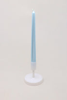 Velaré Blue Sky Set of 2, 10 or 20 Tall Hand-Finished Opaline Dinner Candles & Taper Candles - G Decor