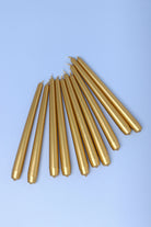 Velaré Golden Hour Tall Opaline Taper Candles — alternate view, G Decor