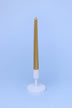Velaré Golden Hour Tall Opaline Taper Candles — close-up view, G Decor
