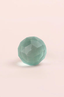 Velvet Glow Gemstone Glass Cabinet Pull Knob in Pastel