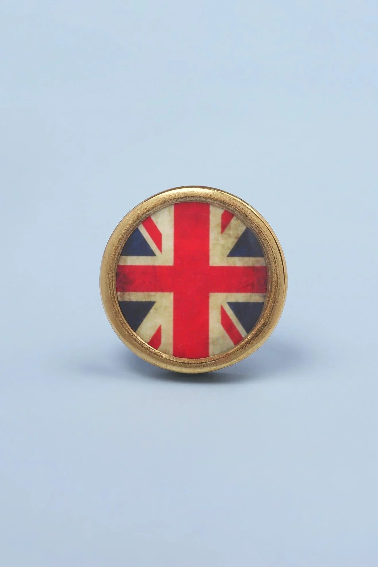 Vintage Brass Cabinet Knob with Timeless Designs — lifestyle view, G Decor