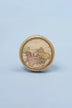 Vintage Brass Cabinet Knob with Timeless Designs — alternate view, G Decor