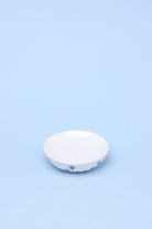 White and Blue Ceramic Bath Accessory Set - G Decor