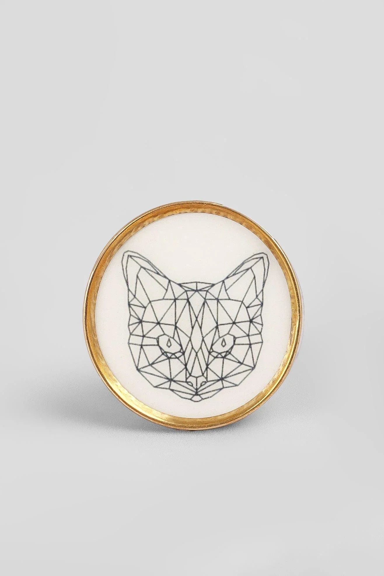 Wild Animal Brass Cabinet Knob Collection — view 7, G Decor